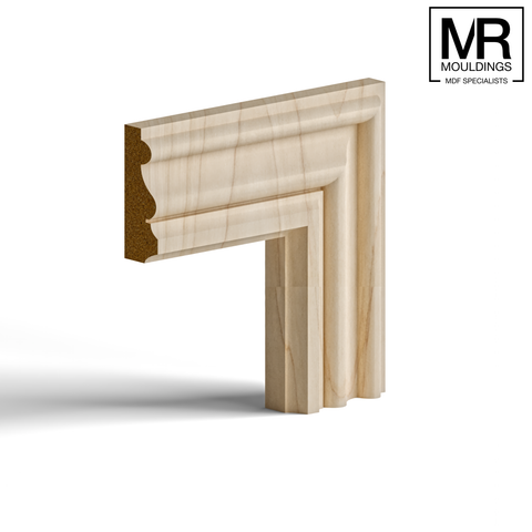 The Broughton Victorian Tulip Panel Mould-MR Mouldings Ltd