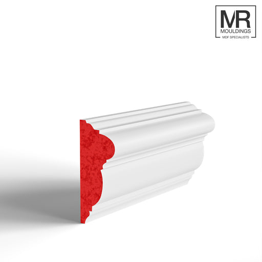 Sorento Fire Rated MDF Dado Rail-MR Mouldings Ltd