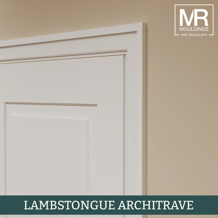 Lambs Tongue MDF Architrave-MR Mouldings Ltd