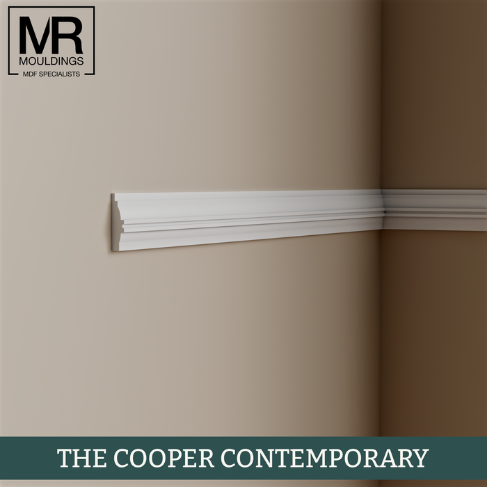 The Cooper Contemporary Tulip Dado Rail-MR Mouldings Ltd