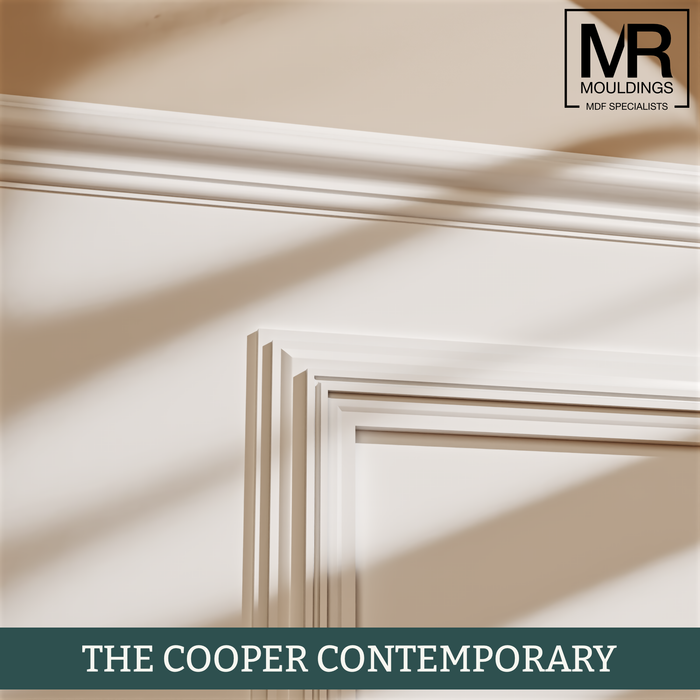 The Cooper Contemporary Tulip Panel Mould-MR Mouldings Ltd
