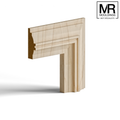 The Cooper Contemporary Tulip Panel Mould-MR Mouldings Ltd