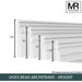 Ogee Bead MDF Architrave-MR Mouldings Ltd