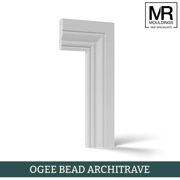 Ogee Bead MDF Architrave-MR Mouldings Ltd