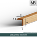19mm - L Profile Flooring Moulding-MR Mouldings Ltd