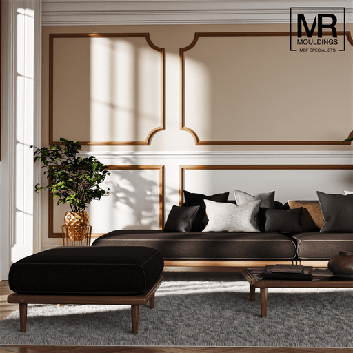 Astragal Flexible MDF Panel Mould-MR Mouldings Ltd