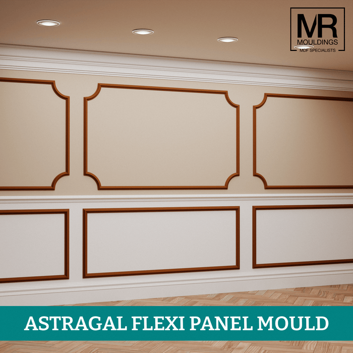 Astragal Flexible MDF Panel Mould-MR Mouldings Ltd