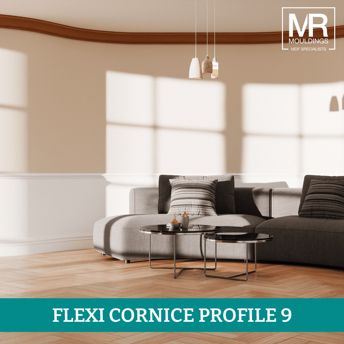 Wiltshire Flexible MDF Cornice Coving-MR Mouldings Ltd