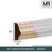 The Craven Edwardian Tulip Dado Rail-MR Mouldings Ltd