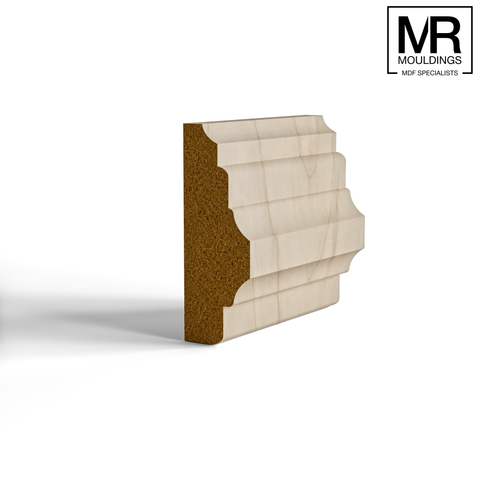 The Craven Edwardian Tulip Dado Rail-MR Mouldings Ltd