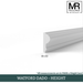Torus MDF Dado Rail-MR Mouldings Ltd