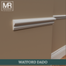 Torus MDF Dado Rail-MR Mouldings Ltd