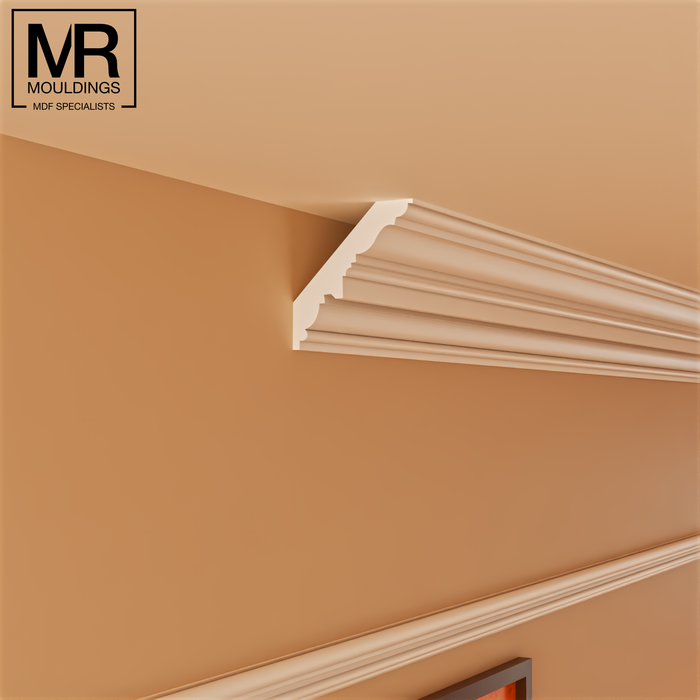 Large Victorian Tulip Cornice Coving