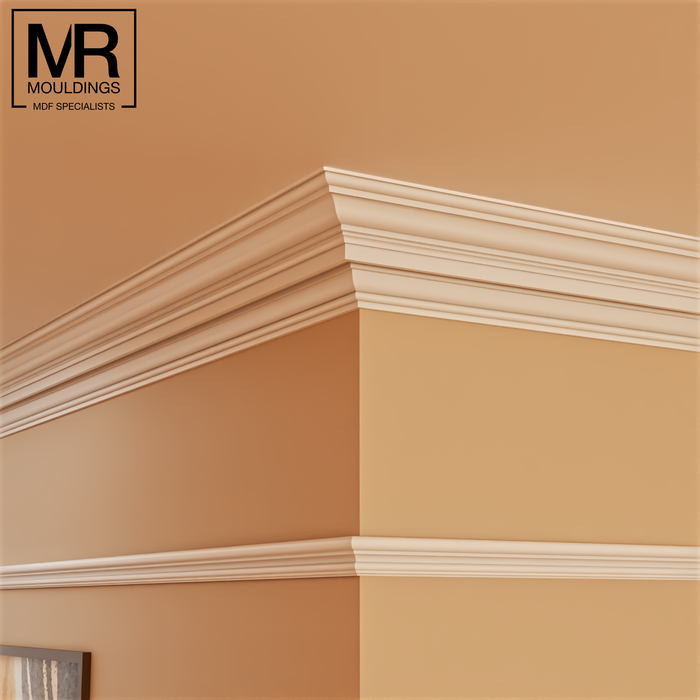 Large Victorian Tulip Cornice Coving